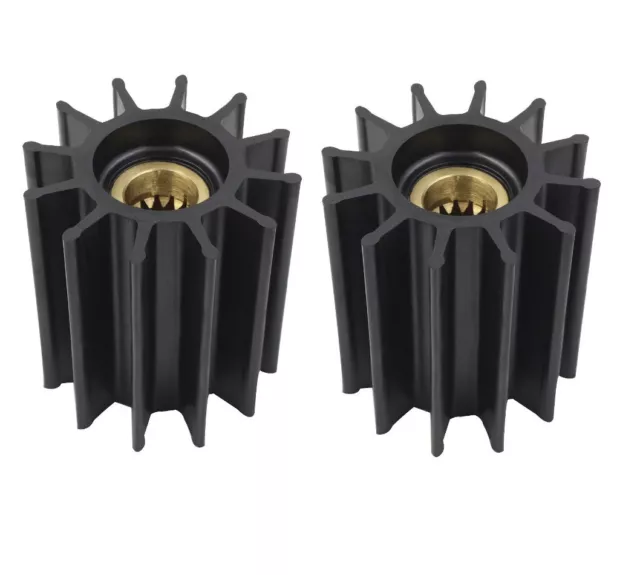 2X Flexible Impeller Ref Cummins 4019403 4933743 Sherwood 18000K Johnson 09-705B