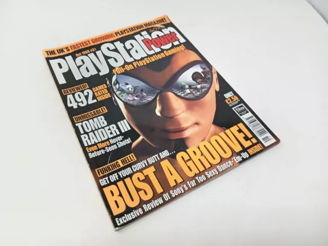 Playstation Power Magazine Bust A Groove Issue 31 Oct 1998 Retro/Vintage Rare