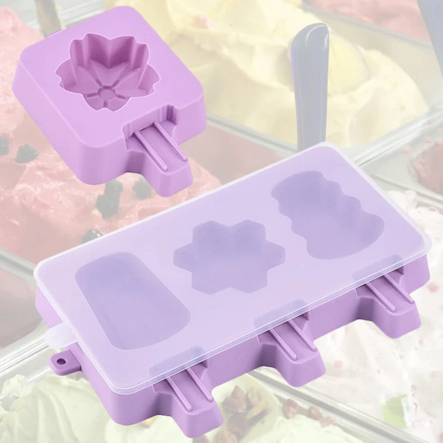 2 piezas Heladera Popcical Palelet Maker Congelar Silicona Hielo