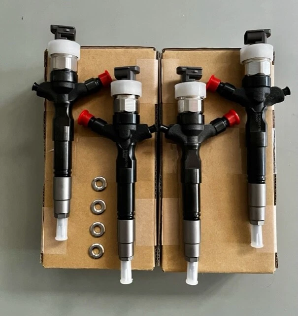 DIESEL FUEL INJECTOR SET to suit TOYOTA HILUX KUN26R 1KD-FTV D4D. 2 YR ...