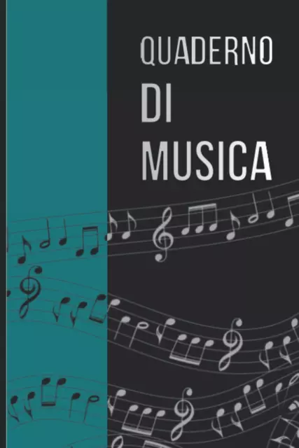 Quaderno Pentagrammato di musica A4 - 12 righi - Sabah Books (Italian  Edition): Bacchiega, Sarah: : Books