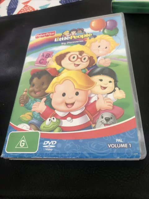 Fisher Price LITTLE PEOPLE BIG DISCOVERIES Region 4 Dvd Rare