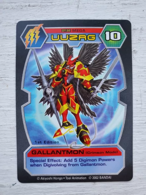 Digimon D-Tector Card Game Wargreymon Metalgarurumon Gallantmon