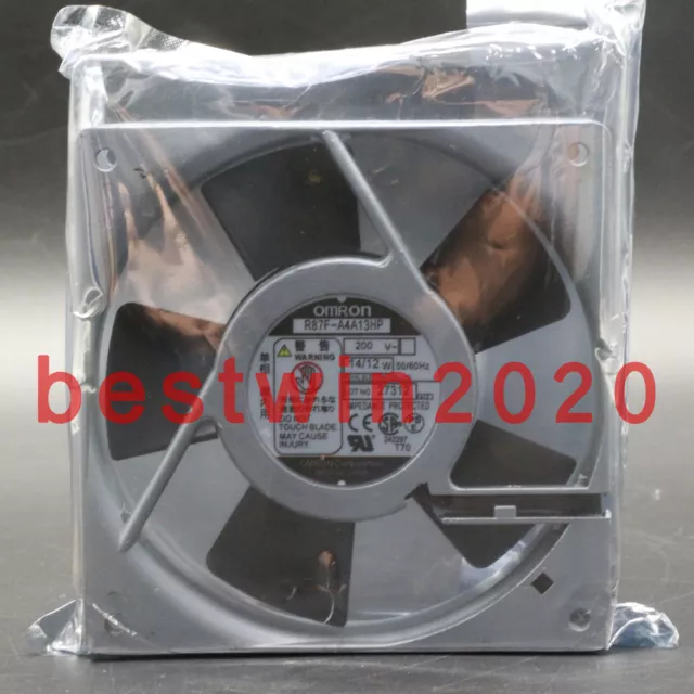 NEW OMRON R87F-A4A13HP R87F-A4A13HP AC200V aluminum frame fan