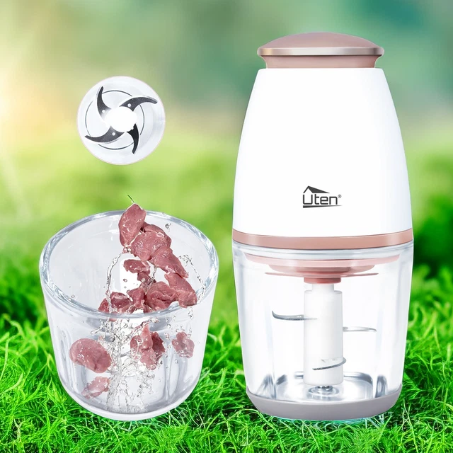 Electric Chopper Food Processor Blender Meat Fruit Vegetable Mixer Kitchen Tool