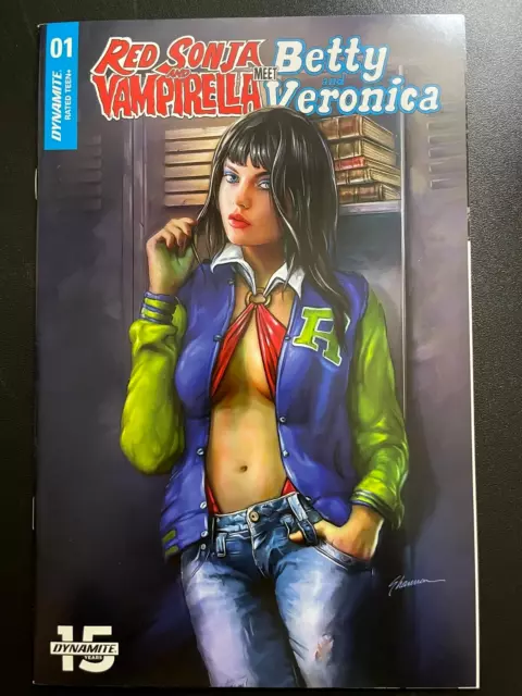 Red Sonja Vampirella Betty & Veronica Virgin Variant #1A Shannon Maer Nm