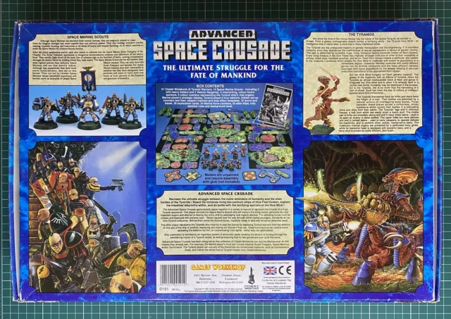 Games Workshop : Advanced Space Crusade Board Game : Complete Box Set OOP