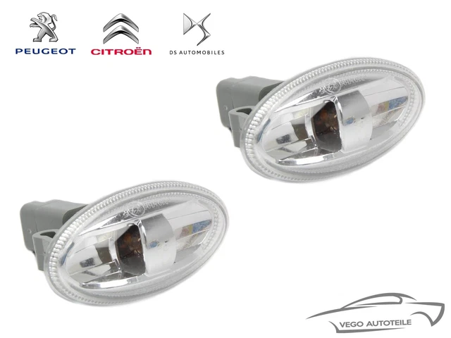 Clear Side Indicator Repeater For Citroen Berlingo Mk2 2015-2019 – Passenger Side Left, OEM-Style