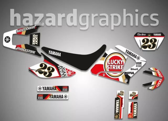 Yamaha DT DT125X DTRE-X DT125RE Graphics Sticker Decal Set (LS)