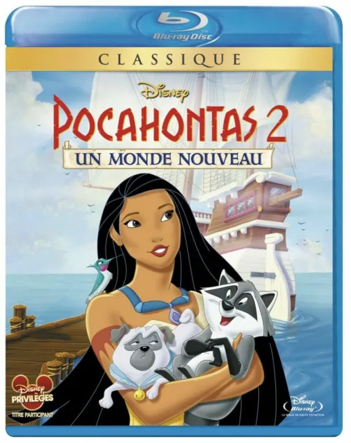 Blu-Ray " Pocahontas 2 - Un World New " Disney N 50 New Blister Pack