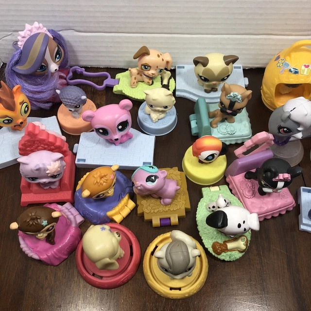 LITTLEST PET SHOP McDonalds Figures 2000s Lot 20+ Toys Characters Cake