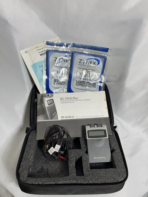 Estimulador nervioso eléctrico transcutáneo RS Medical RS-TENS Plus y estuche