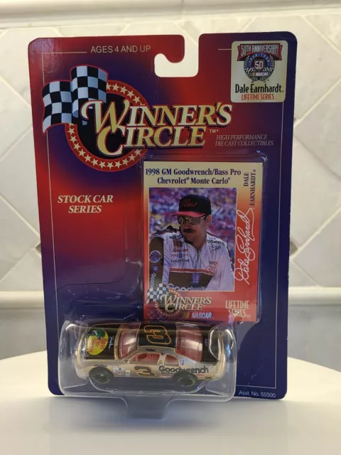 Dale Earnhardt Sr #3 1998 Winners Circle GM Goodwrench Bass Pro 1:64 Diecast Car