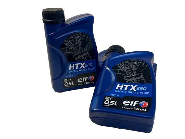elf Racing HTX 320 Racing Brake Fluid DOT 4 Racing Brake Fluid 500ml - NEW