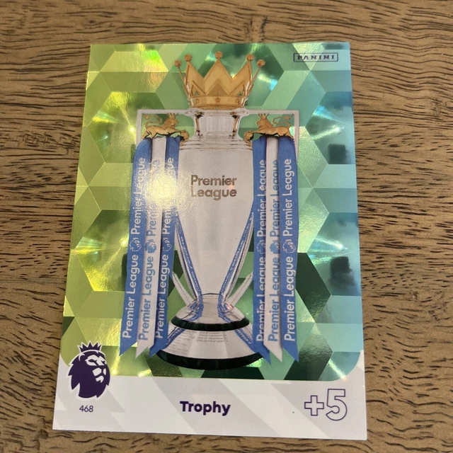 PREMIER LEAGUE TROPHY Card. PANINI 2023/2024 Adrenalyn XL Football