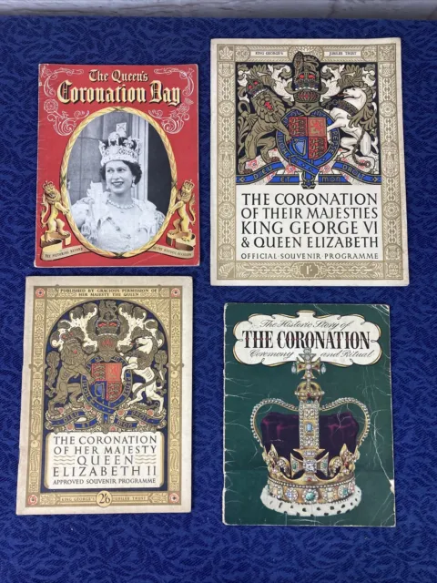 Elizabeth II Coronation Souvenir Programmes Bundle