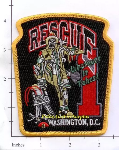 Washington DC - Rescue 1 District of Columbia Fire Dept Patch