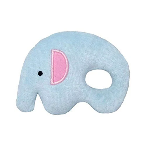 Sangei Boeki Original Plush Soft Animal Rattle Elephant W15*D2.5*H19.5cm Animal