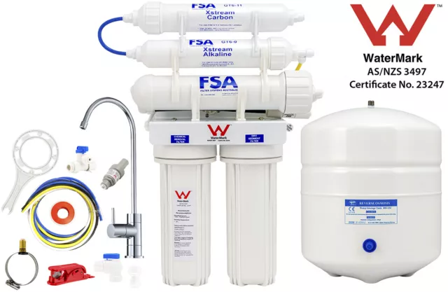 Reverse Osmosis Water Filter System 5 Stage Undersink RO Alkaline Filter 1-26-5