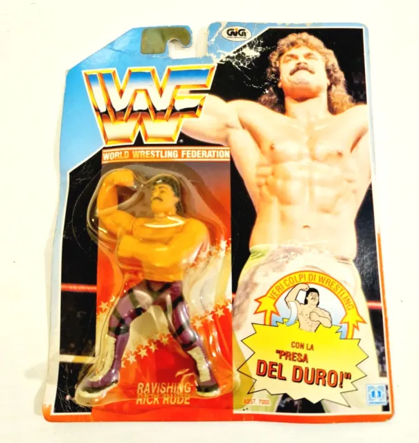 GIG WWF Ravishing Rick Rude Wrestling Hasbro Vintage