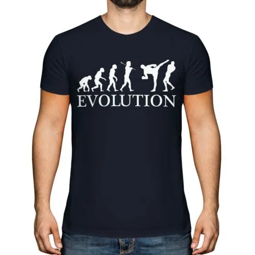 Mma Fighter (Maschile) Evolution T-Shirt Regalo Combattimento Vestiti