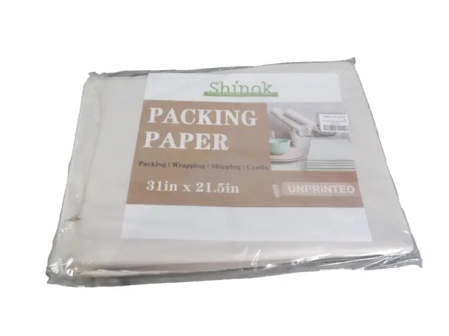 Packing Paper Sheets for Moving & Shipping, 720 Sheets of Newsprint Paper,  27x 17, Made in the USA 