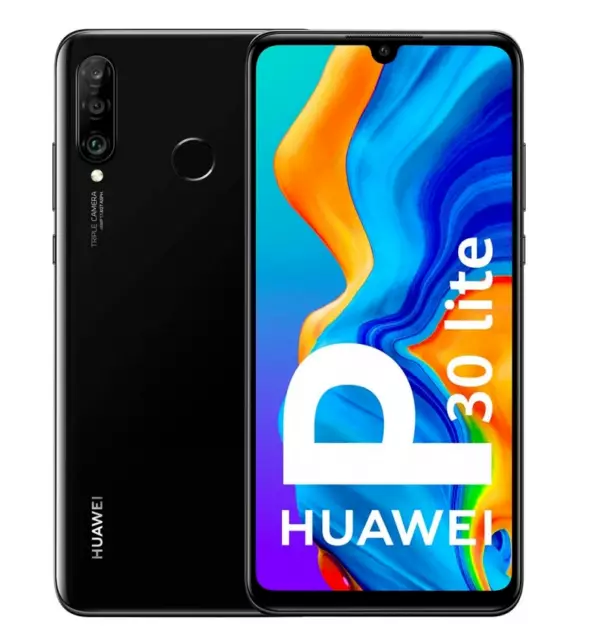 Nuevo Huawei P30 lite 4+128GB Dual SIM Fabbrica Sbloccato Smartphone SIM FREE