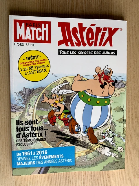 PARIS MATCH HORS série Astérix Tous les secrets des albums EUR 14,00 ...