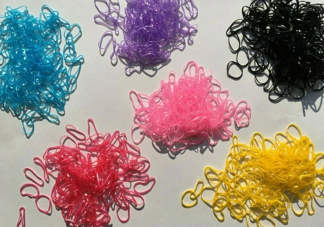 Elastic Rubber Bands For Hair Pony Braids Braiding Plaits Small Bands Dreadlocks