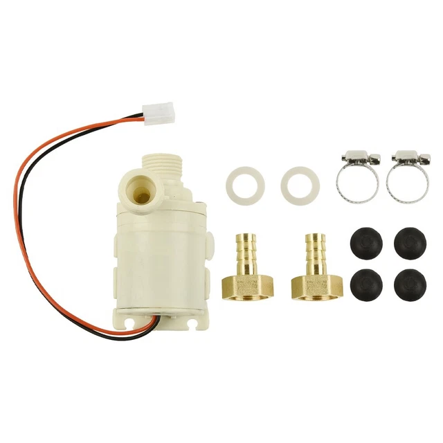 Pompe Laiton Coupleur 8L/Min (2.1GPM) Dc Moteur Brushless Ingénierie Plastique