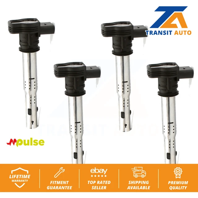 Mpulse Ignition Coil Kit For Volkswagen Jetta Audi Passat Beetle Tiguan Q5 A4 CC