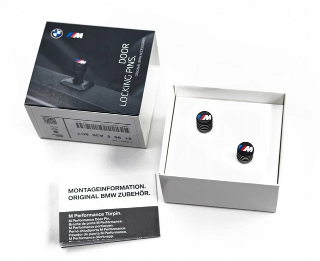 GENUINE BMW M Performance Set of Door Locking Pins 51955A368C7 £72.70