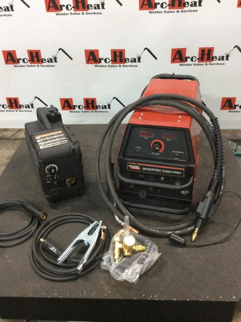 Lincoln Invertec V350 & Suitcase Feeder MIG PKG