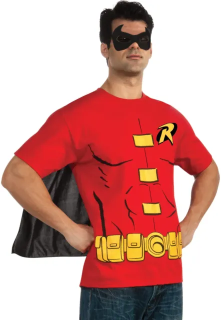 Rubie's Official Robin T-Shirt Set, Adult Costume - Large