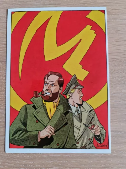 Carte postale CP - Blake et Mortimer Jacobs la marque du fantastique - Juillard