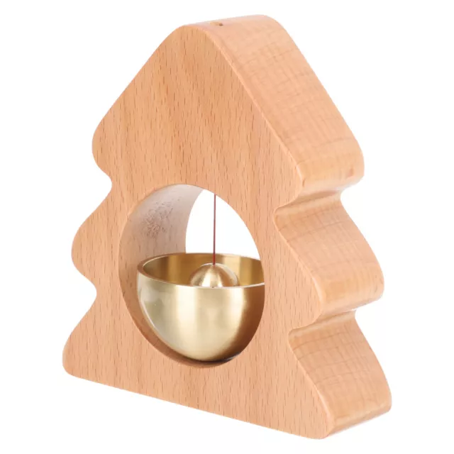 Wood Shopkeepers Bell Entrance Hanging Bell Wooden Japanese Style Door Chime