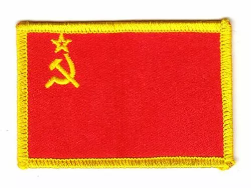 Aufnäher UDSSR Patch Flagge Fahne