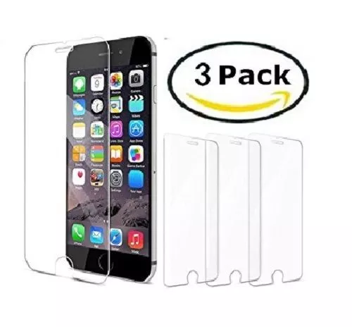 Premium Protecteur Ecran Verre Tempered Glass Film iPhone 5/6/7/8/X/12/13/Plus 2