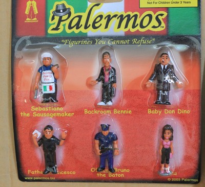 Luigi the Waiter New card Palermo figures includes 6 Italian Homies PALERMOS 
