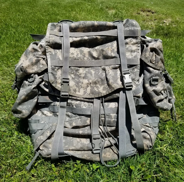 US Military ACU MOLLE LARGE RUCKSACK BACKPACK ARMY Ruck COMPLETE * ASSEMBLED *