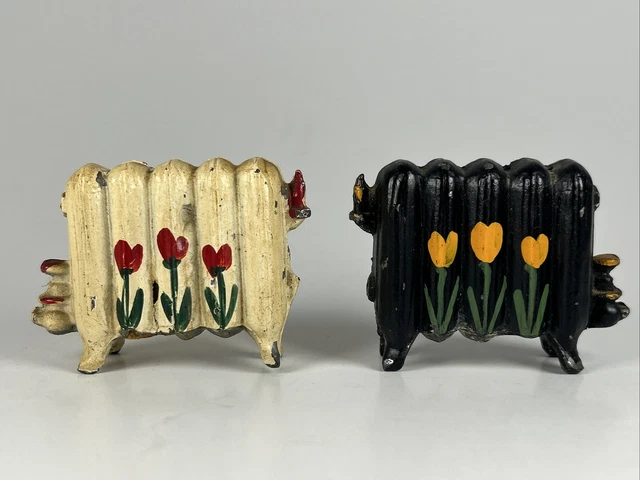 Vintage Cast Iron Salt and Pepper Shakers. Room Radiators. Vintage Cast Iron Salt and Pepper Shakers. Room Radiators.