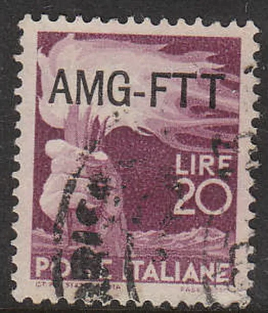Stamp Italy Trieste SC 011 Allied Military Government Free Territory AMGFTT Used