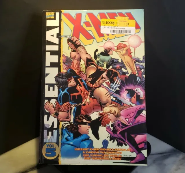 Essential X-Men Vol. 5 by Chris Claremont Direct Edition 2004 Marvel Paperback