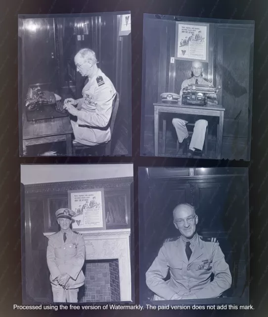 Famous Photographer 4 1944 Marshall Merchant Marines Negative Lot Scarce