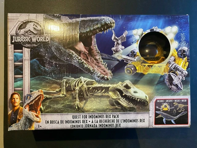 Jurassic world quest for clearance indominus rex pack playset