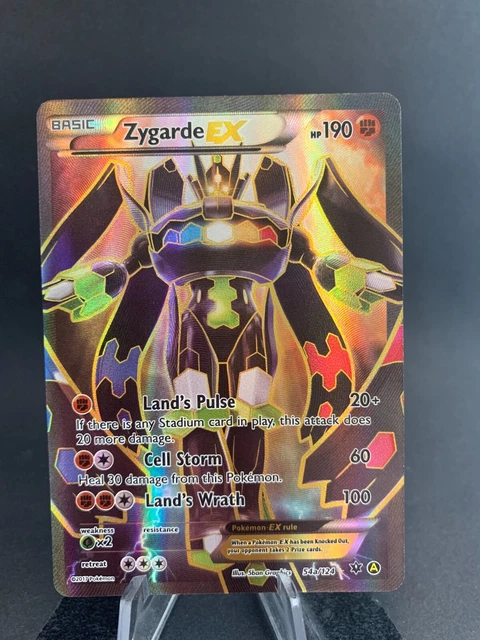 Pokémon Cards - Zygarde EX - 54a/124 - Fates Collide - Full Art Promo