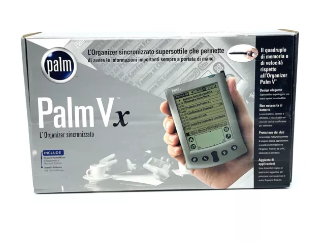 Palm V Handheld PDA - Handheld Organiser - Full Boxed Like New #