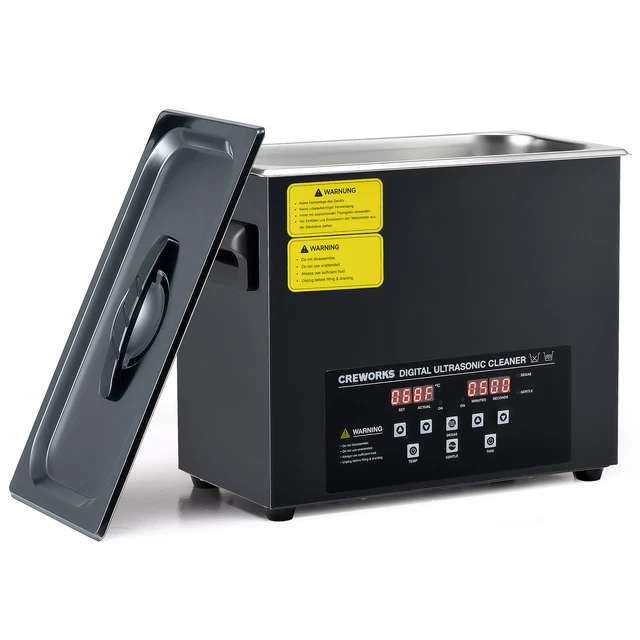 CREWORKS Ultraschallreiniger 6L – Edelstahl, Heiz Produktbild-Vorschau 4
