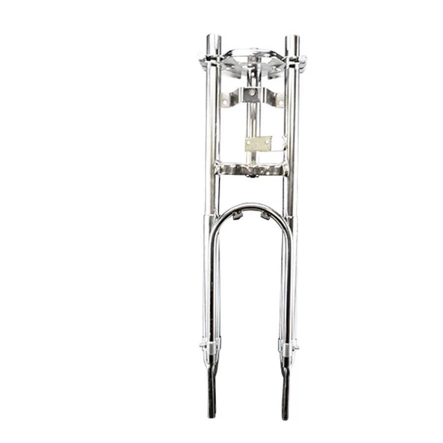 Té De Fourche Pour Mobylette Peugeot 103 MVL - Modèle RSM Chromé - Neuf - Compatible 1971 à 2020
