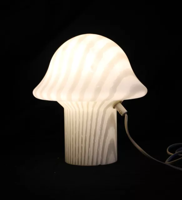 Peill Putzler Mushroom Pilz Lampe Nachttisch ca. 25 cm Milchglas